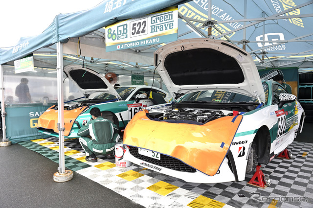 トヨタGAZOOレーシング GR86&BRZワンメイクレース プロフェッショナルシリーズの様子