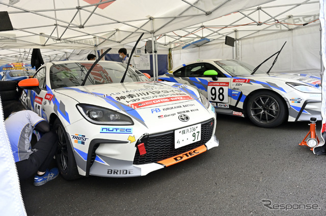 トヨタGAZOOレーシング GR86&BRZワンメイクレース プロフェッショナルシリーズの様子