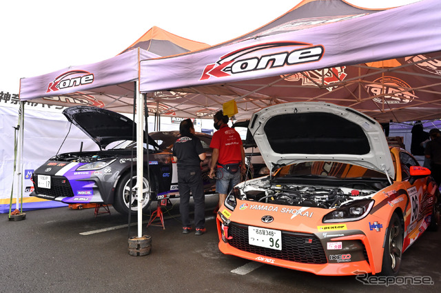 トヨタGAZOOレーシング GR86&BRZワンメイクレース プロフェッショナルシリーズの様子
