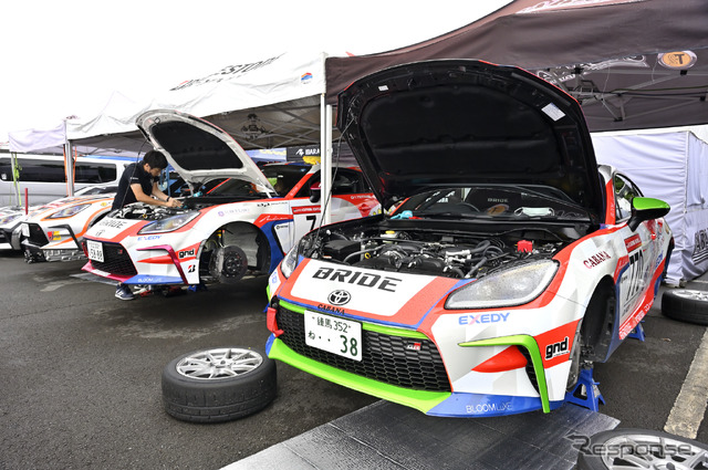 トヨタGAZOOレーシング GR86&BRZワンメイクレース プロフェッショナルシリーズの様子
