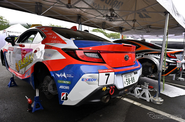 トヨタGAZOOレーシング GR86&BRZワンメイクレース プロフェッショナルシリーズの様子