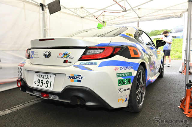 トヨタGAZOOレーシング GR86&BRZワンメイクレース プロフェッショナルシリーズの様子