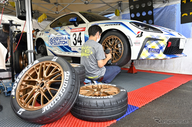 トヨタGAZOOレーシング GR86&BRZワンメイクレース プロフェッショナルシリーズの様子