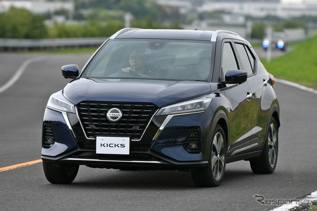 日産 キックス 改良新型で追加された4WDの「X FOUR」(写真はスタイルエディション)