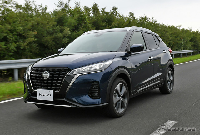日産 キックス 改良新型で追加された4WDの「X FOUR」(写真はスタイルエディション)