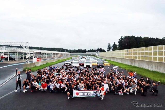 「平手晃平と車で遊ぼう!」(会員数153名)が主催して開催された『FLATFESTIVAL 2022 IN 袖ヶ浦 』