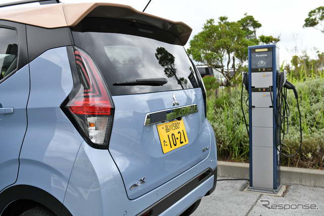 EVの電費の試験法を設定へ(写真は三菱 eKクロスEV)