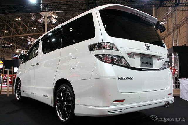 【東京オートサロン09】写真蔵…STYLEWAGON アルファード & ヴェルファイア
