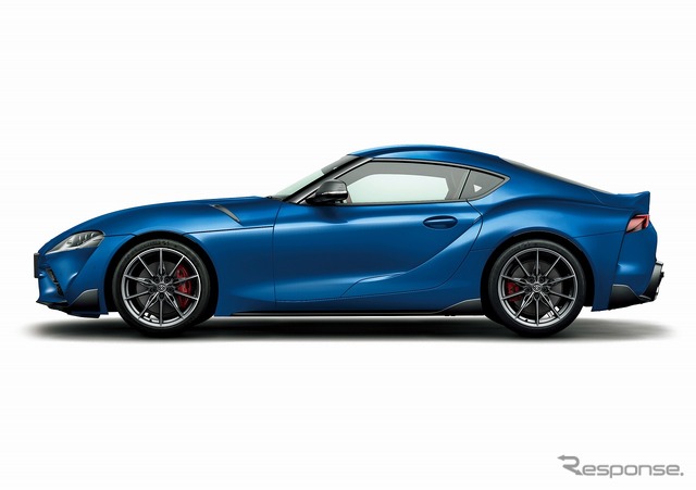トヨタ スープラ RZ (ドーンブルーメタリック)