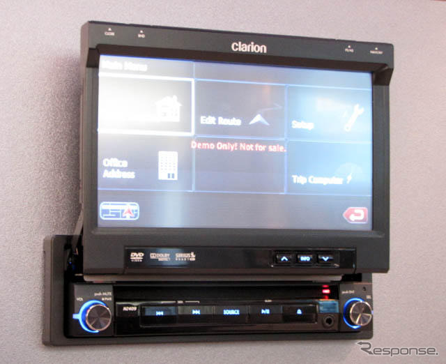 【CES 09】AV一体型ナビを揃えたクラリオン