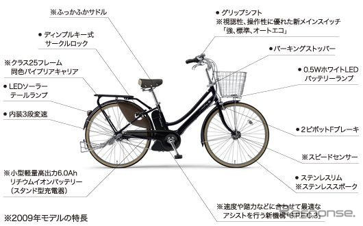 ヤマハ PAS 上級モデル追加…新基準対応