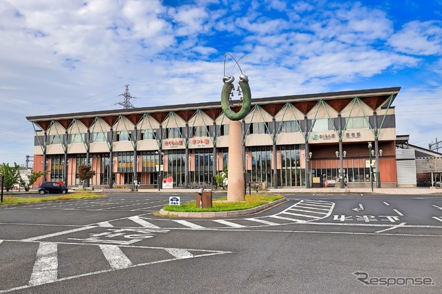 2024年春以降にSuicaの仙台エリアに入る山形県東根市のさくらんぼ東根駅。