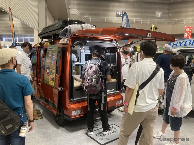 マリナ'RV:ダイハツ・アトレー新型ベース(東京キャンピングカーショー2022)