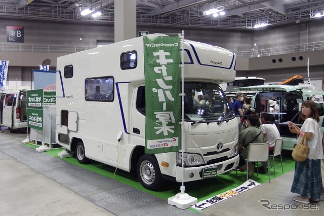 キャンパー厚木(東京キャンピングカーショー2022)