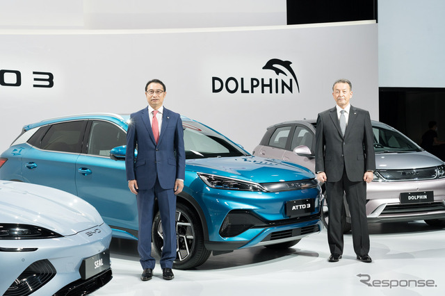 BYD、日本の乗用EV市場に参入