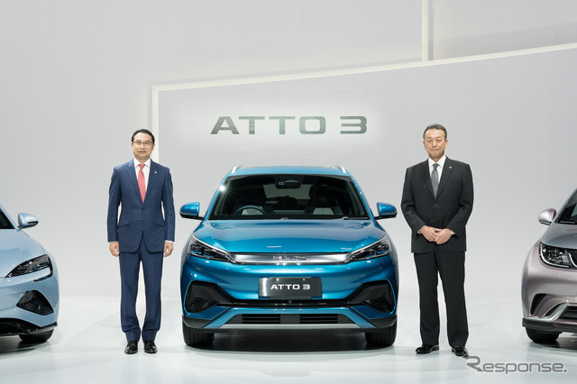 BYD、日本の乗用EV市場に参入