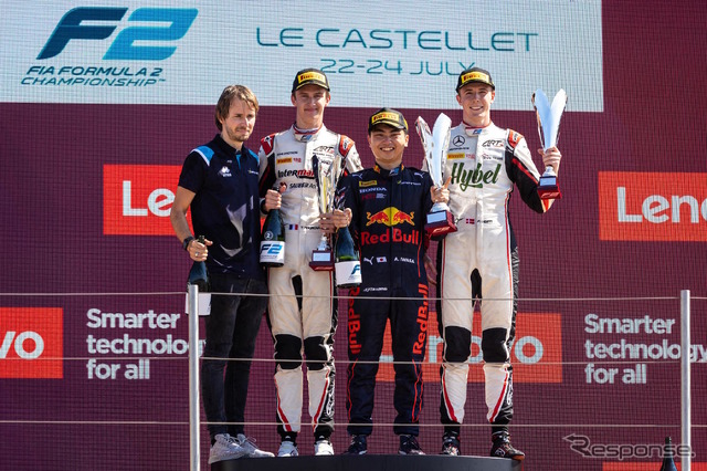 岩佐歩夢がF2初優勝を達成。
