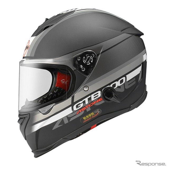 ASTONE GTB800(ブラック/シルバー:ライン)