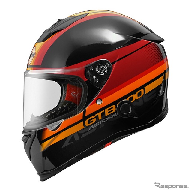 ASTONE GTB800(ブラック/レッド:ライン)