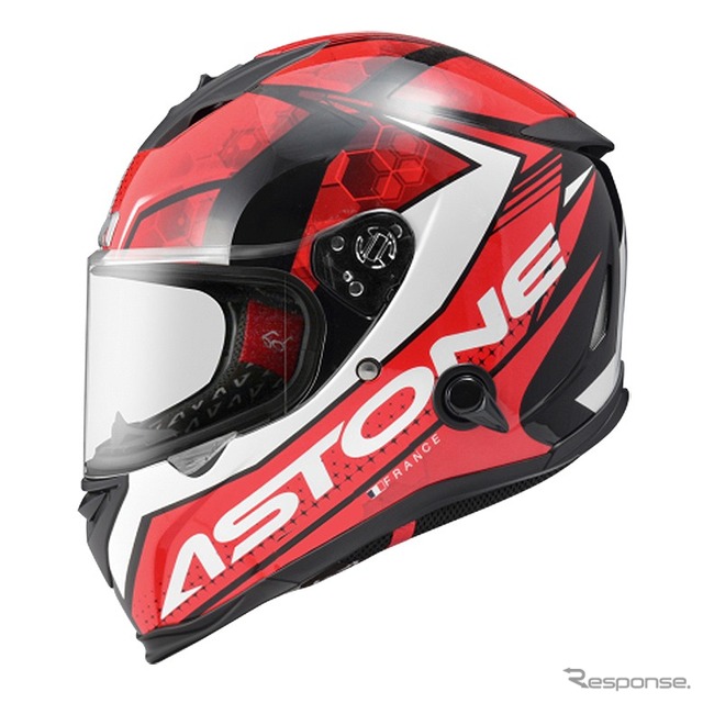 ASTONE GTB800(ブラック/レッド:グラフィック)