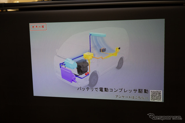 エンジンオフでもクーラーを動かせる「parkooler」…東京キャンピングカーショー2022
