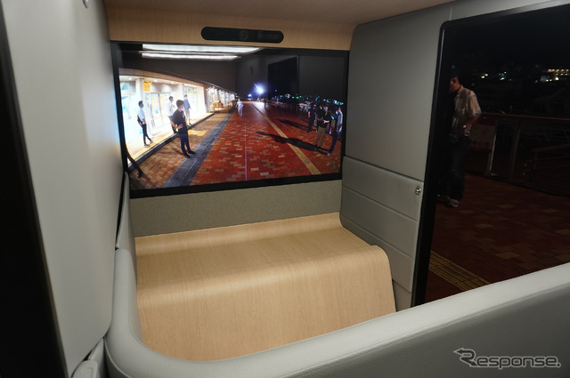 ヤマハ発動機とソニーの共同開発によるエンタメ自動走行車両『SC-1』