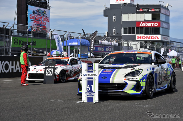 61号車Team SDA Engineering BRZ CNF ConceptのBRZ