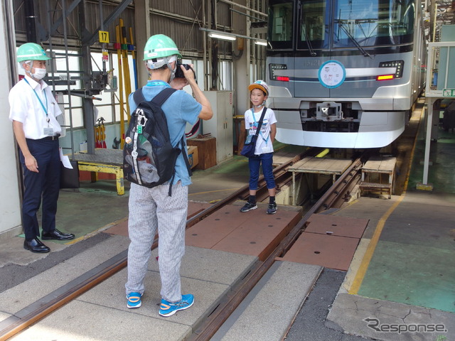 親子で社会科見学! 千住検車区