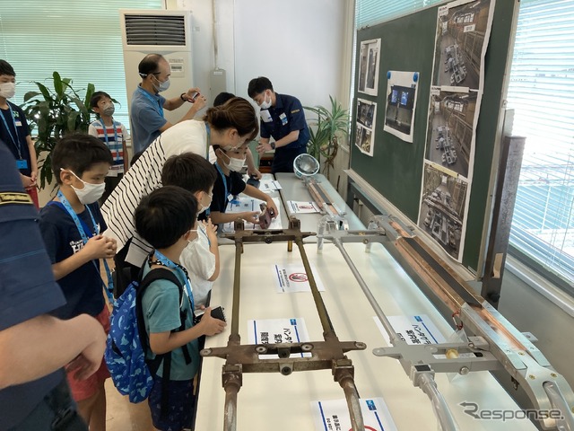 親子で社会科見学! 千住検車区