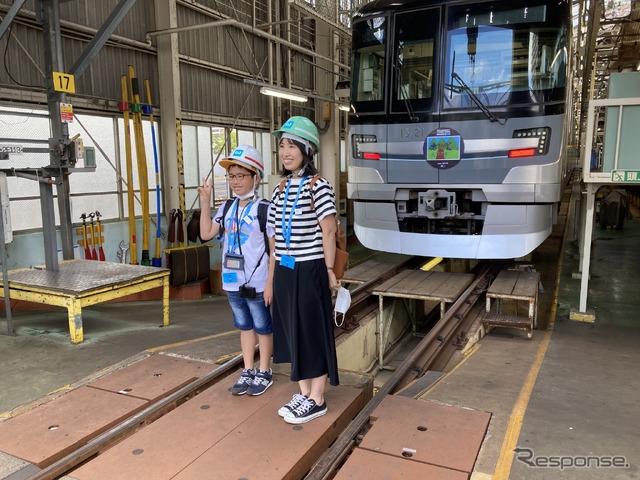 親子で社会科見学! 千住検車区