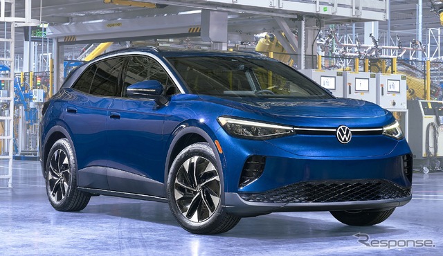 フォルクスワーゲンの米国テネシー州チャタヌーガ工場で生産を開始した ID.4