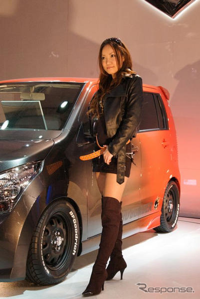 【東京オートサロン09】写真蔵…スズキ ワゴンR ロードボンバー