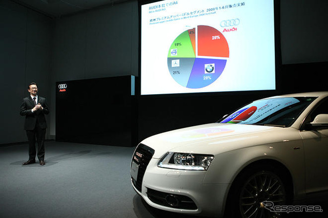 【アウディ A6 改良新型】市場を拡大していく余地がある