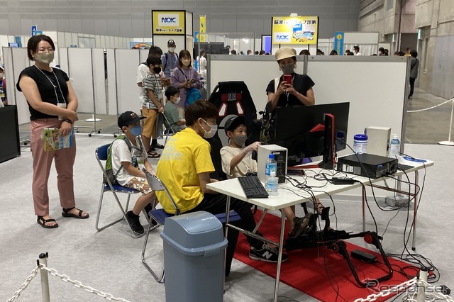 学生フォーミュラシミュレーター(自動車技術会/キッズエンジニア2022)