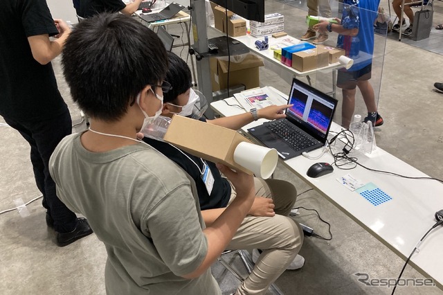自分だけの「マフラー」をつくって音のひみつを探る(マツダ/キッズエンジニア2022)