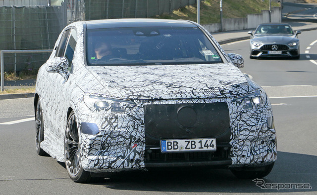 メルセデス AMG EQE 53 SUV プロトタイプ(スクープ写真)