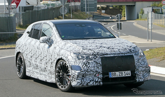 メルセデス AMG EQE 53 SUV プロトタイプ(スクープ写真)