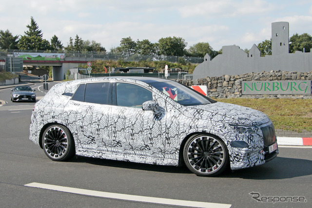 メルセデス AMG EQE 53 SUV プロトタイプ(スクープ写真)