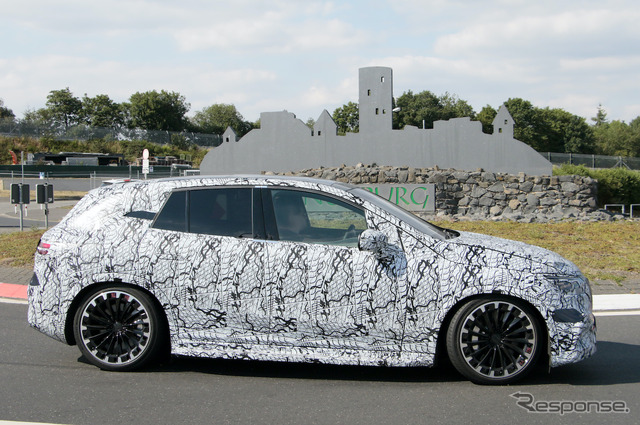 メルセデス AMG EQE 53 SUV プロトタイプ(スクープ写真)