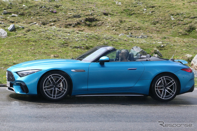 メルセデスAMG SL53 スクープ写真