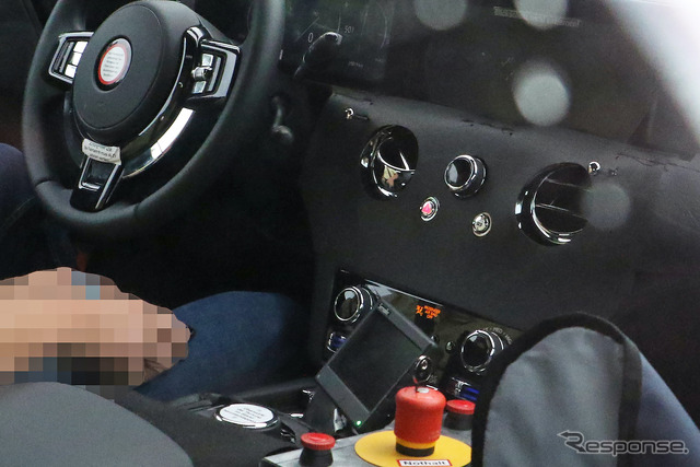 ロールスロイス スペクター プロトタイプ(スクープ写真)