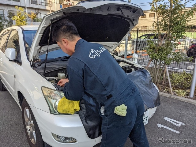 セイビー作業風景