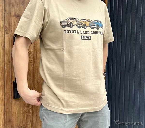 トヨタ ランドクルーザー Tシャツ(トリプルランクルTEE)