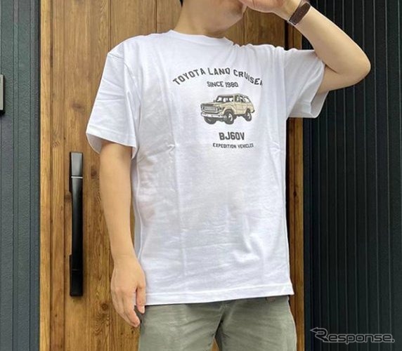 トヨタ ランドクルーザー Tシャツ（ランクルBJ60VTEE）