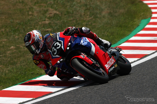 総合2番手の#33 Team HRC(長島哲太/高橋巧/I・レクオーナ)