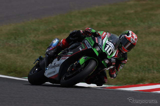 総合3番手の#10 Kawasaki Racing Team Suzuka 8H（J・レイ／A・ロウズ／L・ハスラム）