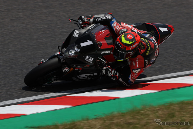 総合4番手の#1 Yoshimura SERT Motul(渡辺一樹/X・シメオン/S・ギントーリ)