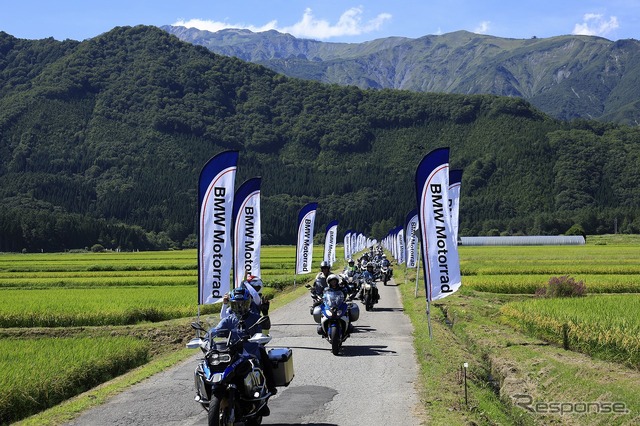 セーフティー・ライダーパレード in 白馬村(2019年の様子)