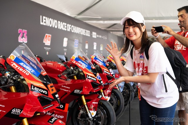 World Ducati Week 2022（ワールド・ドゥカティ・ウィーク）/ 平嶋夏海さん