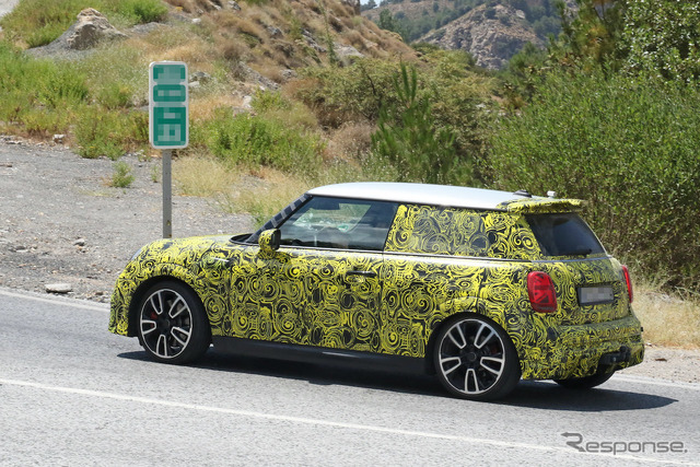 MINI JCW 改良新型プロトタイプ（スクープ写真）